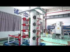 العملاء الأجانب يزورون مصنع Tianan ويشهدون اختبار المفاتيح الكهربائية