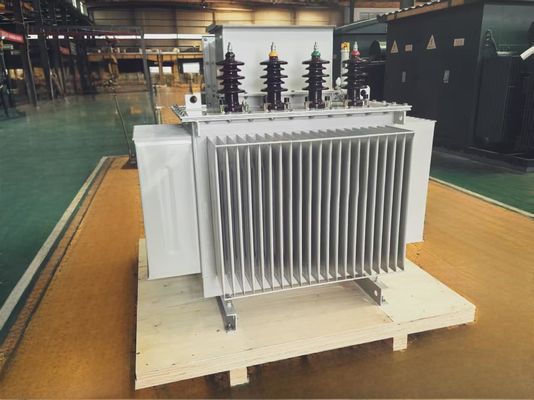 محول الطاقة المغمور بالزيت 3 مرحلة 750KVA ± 2x2.5% نطاق الاستفادة من التيار الكهربائي المستقر والآمن
