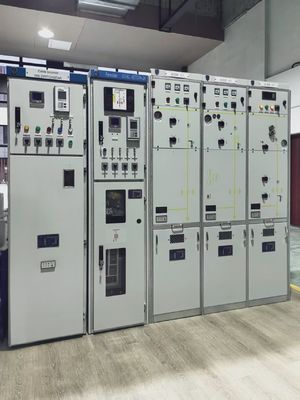 قواطع دوائر الجهد العالي 126kv الهجين GIS معزول الغاز مجتمعة