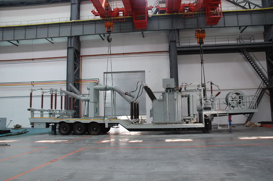 132kv محمولة مركبة الطوارئ المحولات الفرعية مركبة محمولة