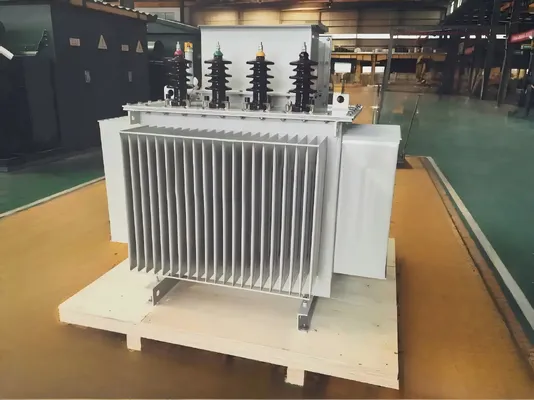 محول الطاقة المغمور بالزيت 3 مرحلة 750KVA ± 2x2.5% نطاق الاستفادة من التيار الكهربائي المستقر والآمن